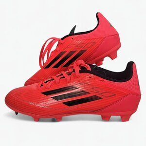 Adidas F50 Club FxG Soccer Cleats Red Black IF1377 Men's Size 5